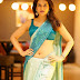 Shraddha Das Turns Heads in a Blue Sequin Saree.