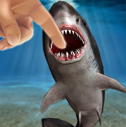 TOP 3 : Shark Fingers! 3D Interactive Aquarium FREE