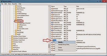 registry editor