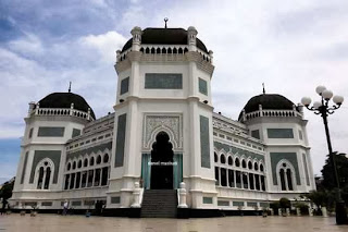 Masjid Raya Medan (Tempat Wisata Di Medan, Sumatera Utara) 1