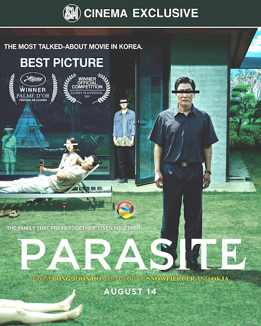 SM Cinema Exclusively Releases Award-Winning Korean Film PARASITE Starting August 14, 2019