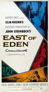 EAST OF EDEN. Cartel Three Sheet: 104 x 206 cms. Estados Unidos. AL ESTE DEL EDÉN. East of Eden. 1955. Estados Unidos. Dirección: Elia Kazan. Reparto: James Dean, Raymond Massey, Julie Harris, Richard Davalos, Jo Van Fleet, Burl Ives, Albert Dekker, Lois Smith, Harold Gordon.