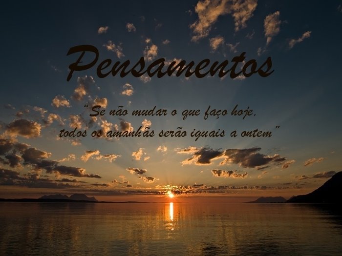 PENSAMENTOS