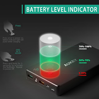 Product Details AUKEY Quick Charge Power Bank