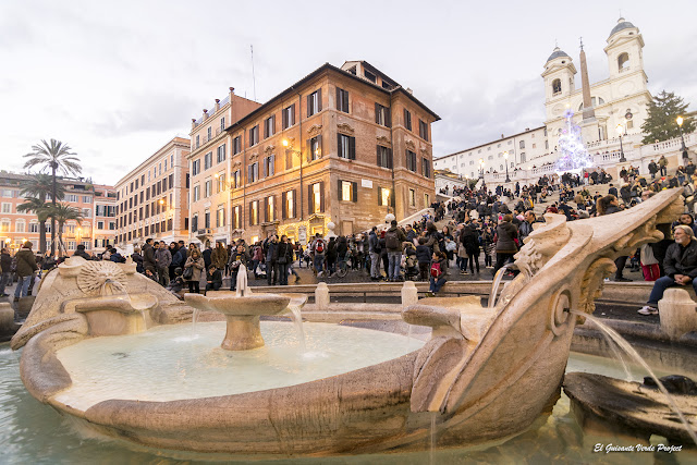 Navidad, Plaza de España - Roma por El Guisante Verde Project