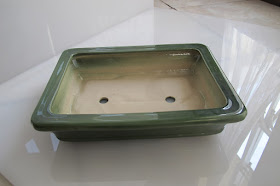 pot keramik bonsai kotak