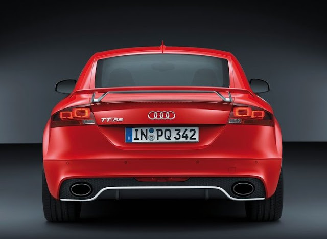 Audi TT RS plus 2013 back