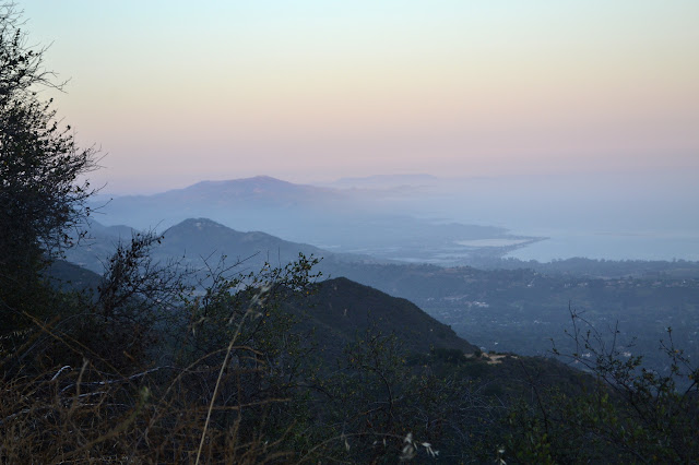 Carpinteria with a light fog