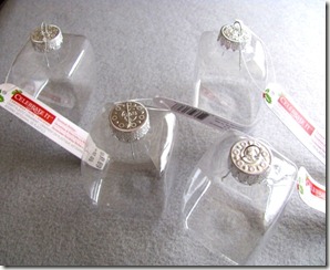 Little plastic box ornaments