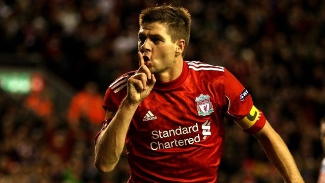 Steven Gerrard Liverpool 2011