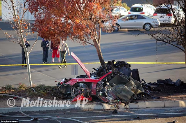 Foto Gambar Kejadian Meninggalnya Paul Walker