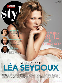 Magazine Photoshoot : Léa Seydoux Photoshot by Schweizer Illustrierte Style Magazine Winter 2014 Issue 