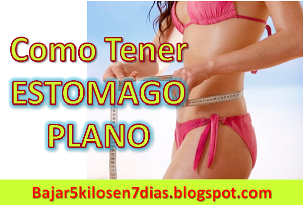 Como Mantener el Abdomen Plano: 4 Tips para Bajar el Estómago Rápido