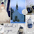 {sweet snowy chapel}: shades of blue + white