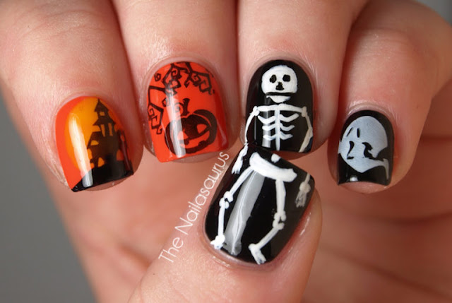 scary halloween nails 2020