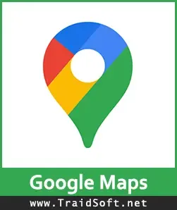شعار تحميل برنامج خرائط جوجل