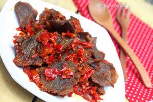 Resep Dendeng Bumbu Balado Khas Padang