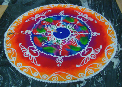 Best Rangoli Designs Flower Patterns Myspace Hi5