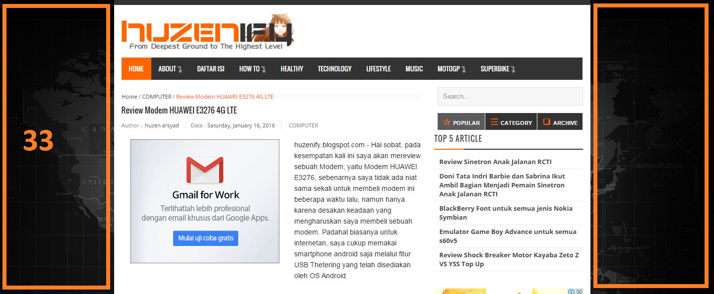 Cara Memodifikasi Tampilan Template Vikka Fast And Responsive