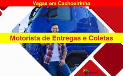 Vagas para Motorista de Entrega e Coleta em Cachoeirinha