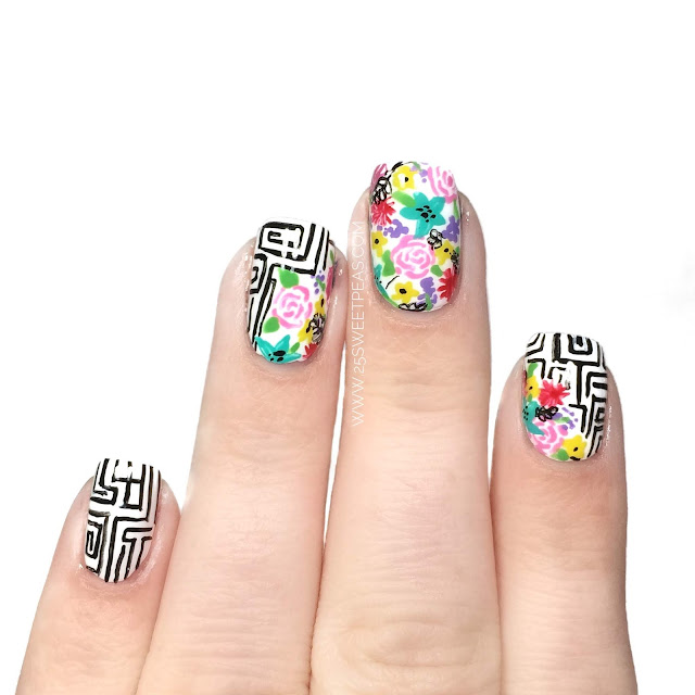 Floral Nail Art