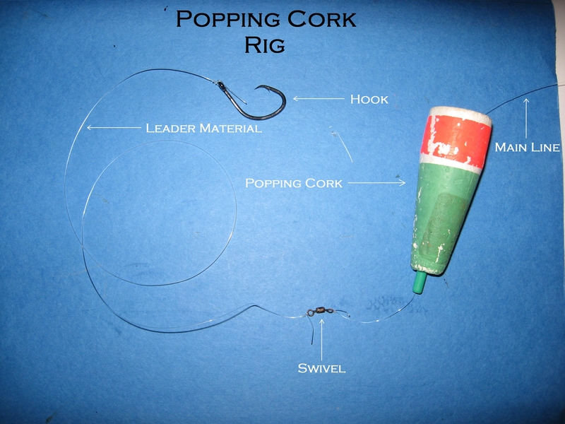 How to Rig a Popping Cork for Redfish, Trout, and Flounder! (EASY + Secret  Tip) 
