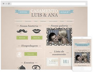 site de casamento