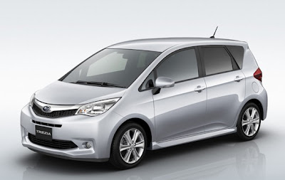 Subaru introduced the 2011 Trezia, a new small MPV