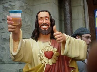 Jesus pee cup