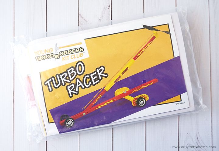 DIY Turbo Racer from Young Woodworkers Kit Club