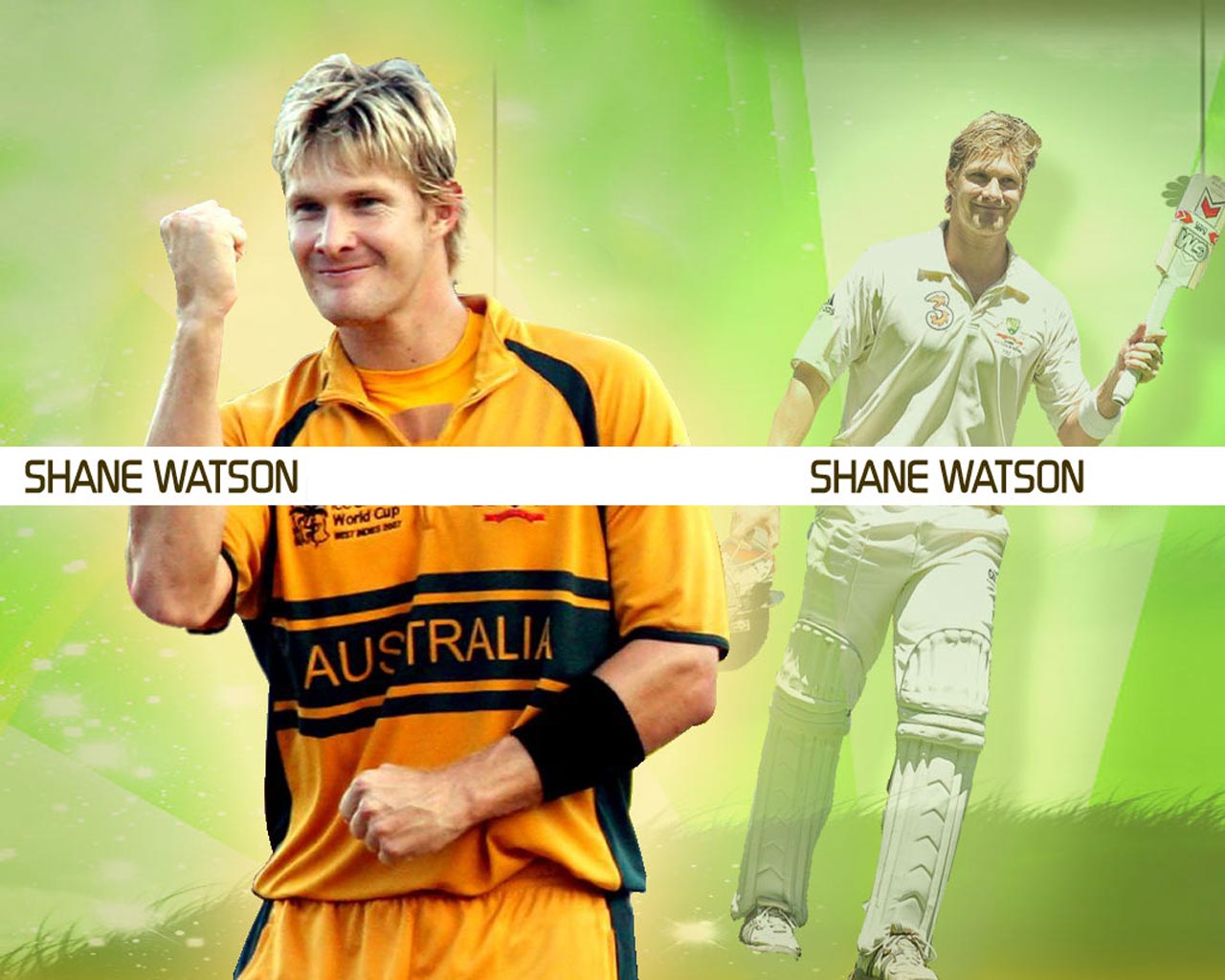 All Sports Players: Shane Watson New HD Wallpapers 2012