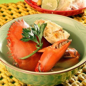 FOOD FOR LIVE: Kepiting sup (sup asparagus)