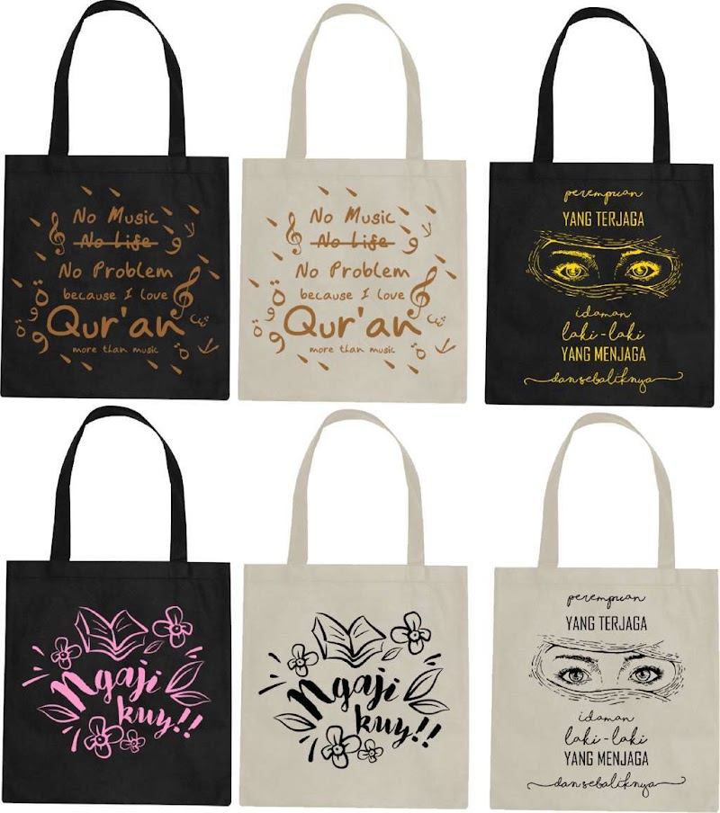 18+ Harga Tote Bag Kanvas Sablon, Yang Terbaru!