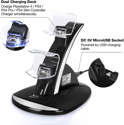 Y Team PS4 Charging Docking Station Stand