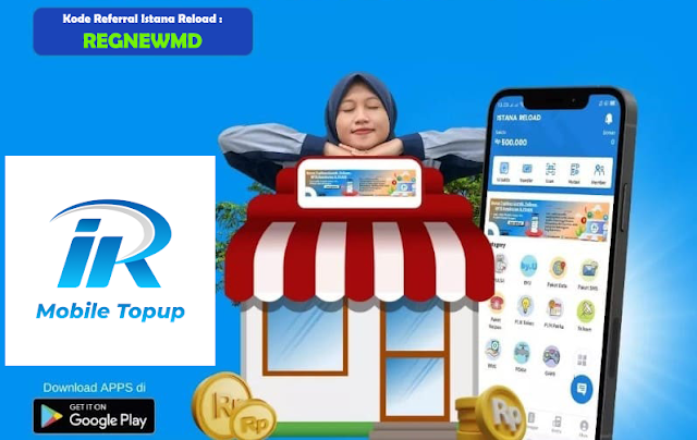 ir mobile topup aplikasi istana reload