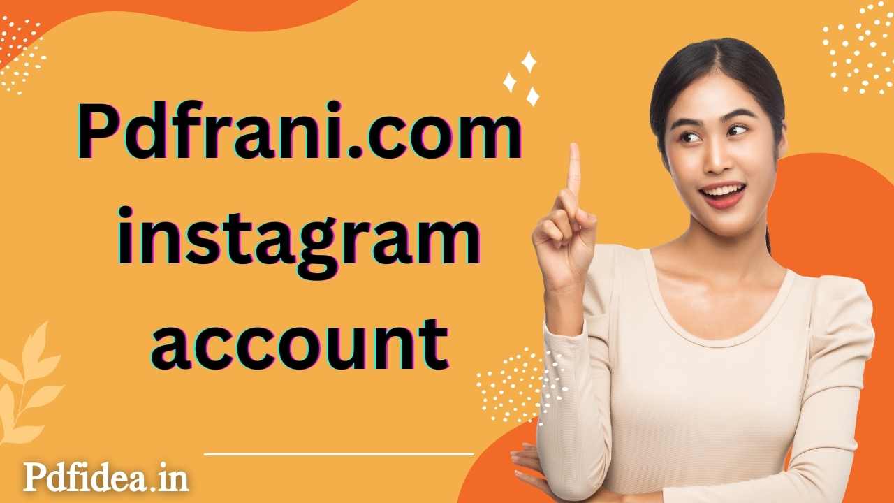 Pdfrani.com instagram account