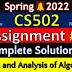 CS502 Assignment 1 Solution Spring 2022