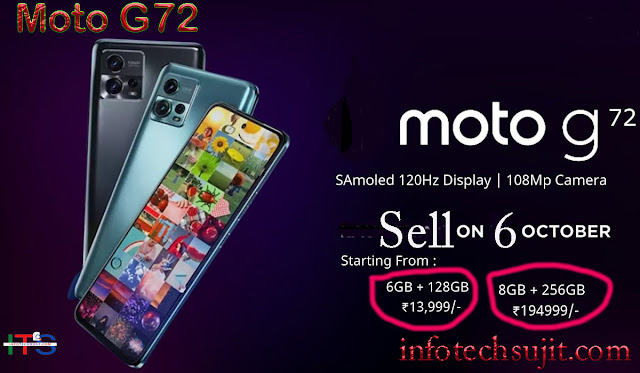 Moto G72 Price