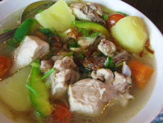 Resep sup ayam spesial