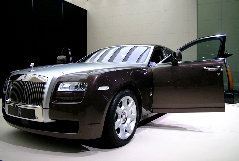 The RollsRoyce Ghost is built on its own dedicated production line at the 