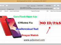 Cara Flashing Oppo A3s Via Qfill