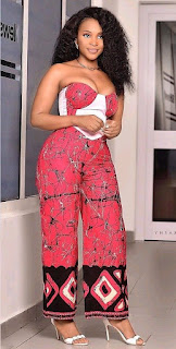 Casual Ankara wedding guest outfit - Jumpsuit