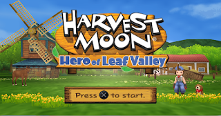 Harvest Moon Hero of Leaf Valley psp