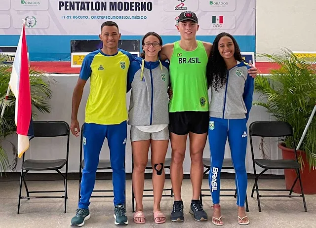 Brasileiros do pentatlo moderno classificados para os Jogos Pan-Americanos Junior 2021