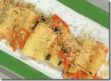 Paccheri alle melanzane e ‘nduja