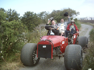 Kinetic Sculpture Race - Whimsical Art Bicycles that travel over Streets, Sand and Water FOR THE GLORY! Eureka, Arcata and Ferndale in Humboldt County, California