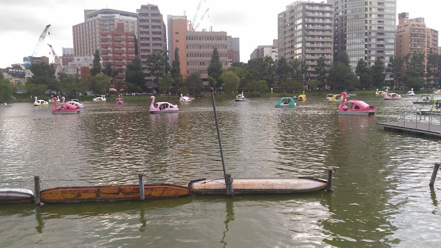 lac Ueno Bateaux