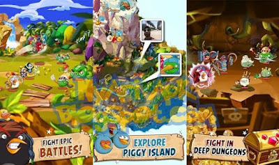 Download Angry Birds Epic Versi 1.5.2 Apk Mod+OBB Data for Android
