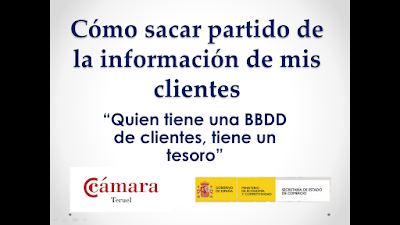 http://www.slideshare.net/anacristinaestebanbaranda/cmo-sacar-partido-de-la-informacin-clientes