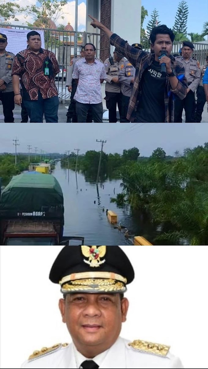 Ketua Umum HIPMAWAN Meminta Gubernur Riau Untuk Meninjau Korban Banjir di Pelalawan